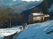 In CANTO ALTO salendo da Cler di Sedrina e dai Prati Parini il 12 dicembre 2010 - FOTOGALLERY